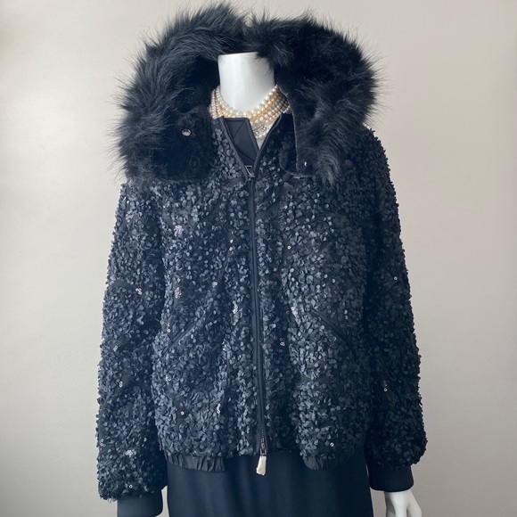 NWT Emporio Armani Blouson bomber jacket hoodie - Picture 1 of 14